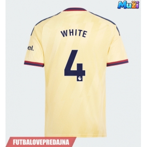 Lacne Muži Futbalové dres Arsenal Ben White #4 2026-27 Krátky Rukáv - Tretina
